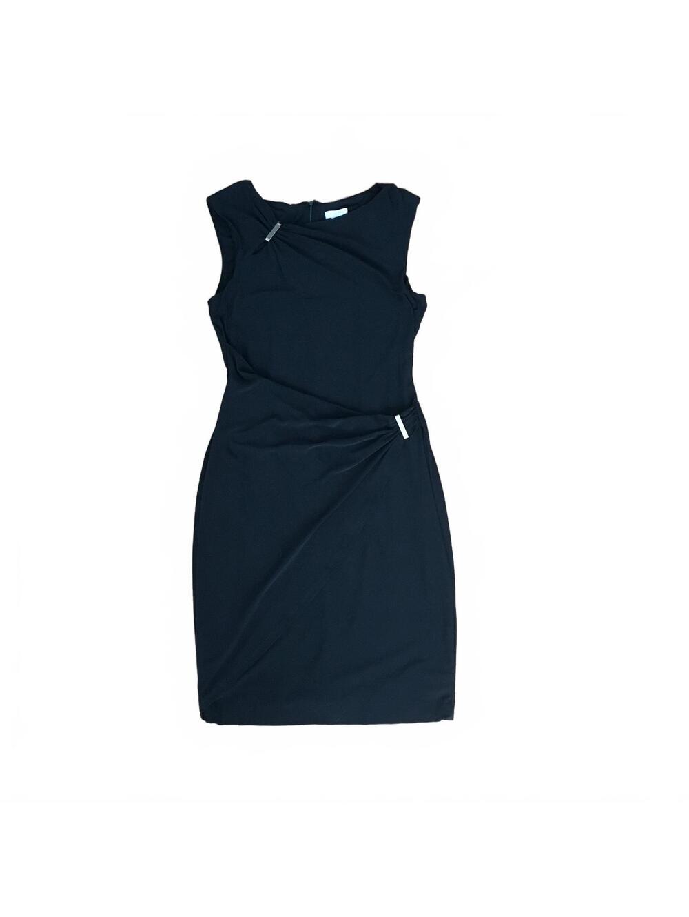 NWT Cache Short Sleeve Black Dress Sz M